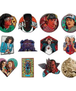 Stranger Things World Spilla Badge Display Mystery Spilla Badge (12) Fanattik