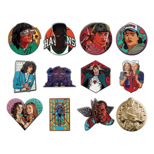 Stranger Things World Spilla Badge Display Mystery Spilla Badge (12) Fanattik