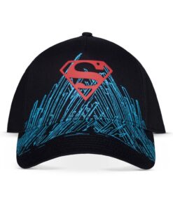 Superman Cappellino Da Beaseball Logo Difuzed