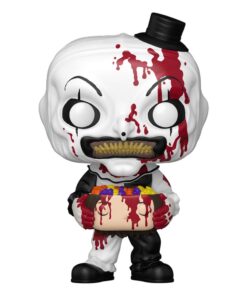 Terrifier 2 Pop! Movies Vinile Figura Art The Clown Con Candy Filled Head 9 Cm Funko