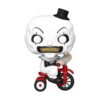 Terrifier Pop! Movies Vinile Figura Art The Clown W/bike 9 Cm Funko