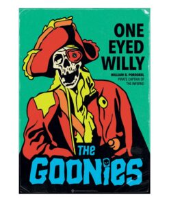 The Goonies Art Print 40th Anniversary One Eyed Willy Edizione Limitata 42 X 30 Cm Fanattik