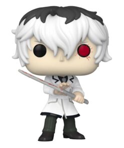 Tokyo Ghoul Pop! Animation Vinile Figura Ken Kaneki In White Outfit 9 Cm Funko