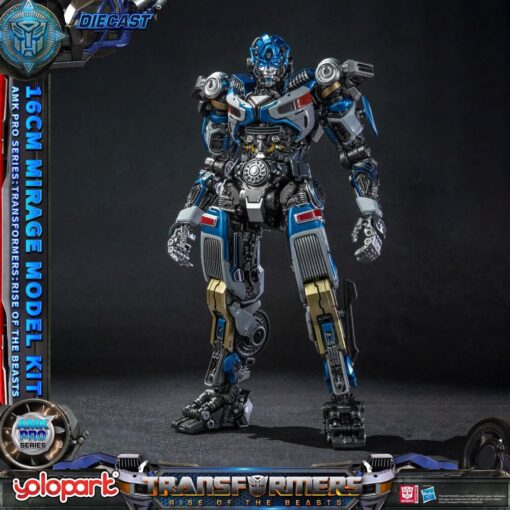 Transformers: Rise Of The Beasts Amk Pro Series Plastica Model Kit Mirage (oversea Version) 16 Cm Yolopark