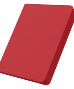 Ultimate Guard Zipfolio 480 - 24-Pocket XenoSkin (Quadrow) - Red Ultimate Guard