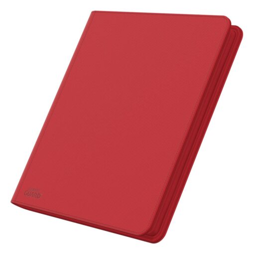 Ultimate Guard Zipfolio 480 - 24-Pocket XenoSkin (Quadrow) - Red Ultimate Guard