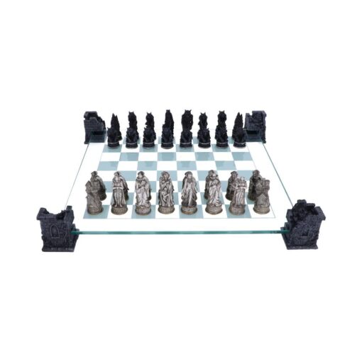 VAMPIRE & WEREWOLF CHESS SET 43CM SCACCHIERA NEMESIS NOW
