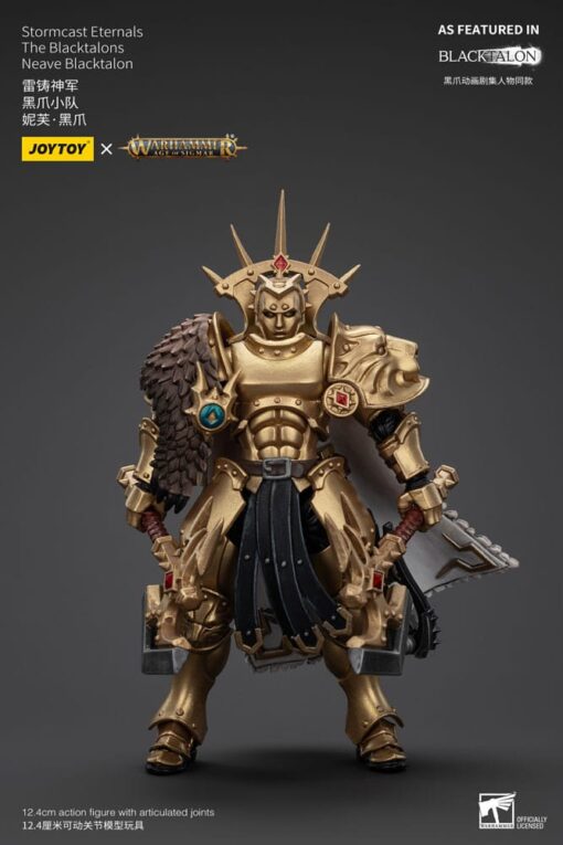 Warhammer Age Of Sigmar Actionfigur Stormcast Eternals The Blacktalons Neave Blacktalon 20 Cm Joy Toy (CN)