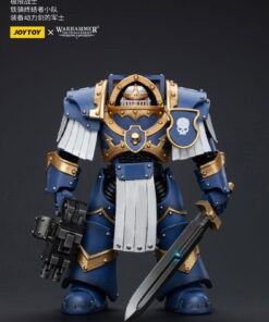 Warhammer The Horus Heresy Action Figura 1/18 Ultramarines Cataphractii Terminator Squad Sergeant Con Power Sword 14 Cm Joy Toy