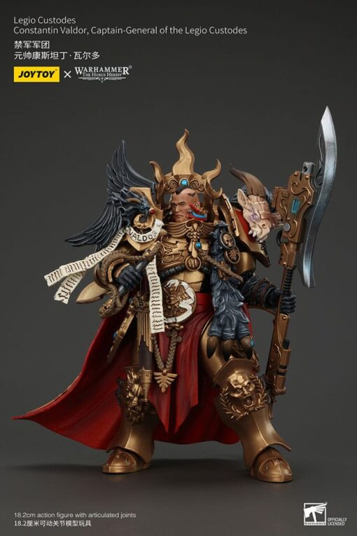 Warhammer The Horus Heresy Actionfigur Legio Custodes Constantin Valdor Captain-General Of The Legio Custodes 25 Cm Joy Toy (CN)