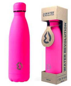 Water Revolution Fluor Pink Bottiglia D'acqua 500ml Water Revolution