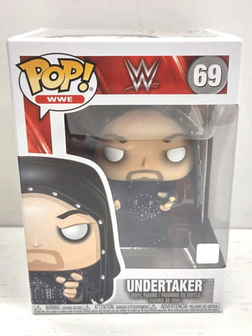 Wwe Pop! Vinile Figura Undertaker (hooded) 9 Cm Funko (Spedito in 24 ore)