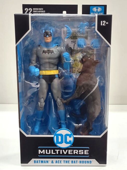Batman & Ace the Bat-Hound (Silver Age) DC Multiverse Action Figures 18 cm (Spedito in 24 ore)