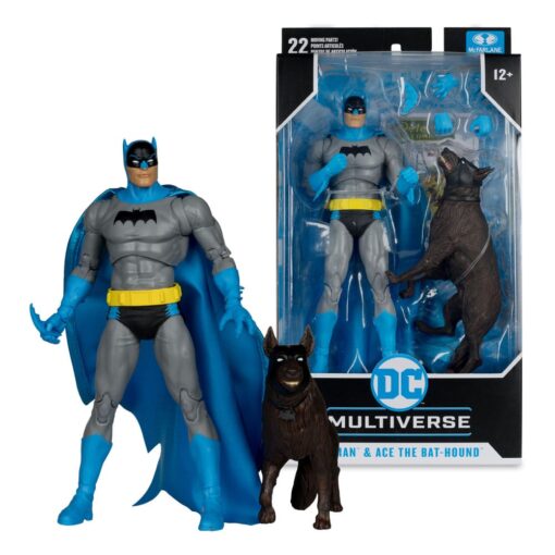 Batman & Ace the Bat-Hound (Silver Age) DC Multiverse Action Figures 18 cm (Spedito in 24 ore) - immagine 2