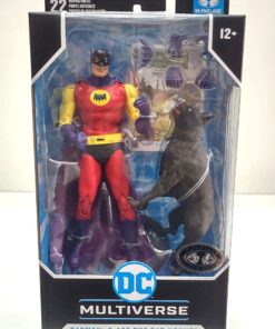 (NA) Batman & Ace the Bat-Hound (Silver Age) DC Multiverse Action Figures 18 cm Platinum Edition Chase (Spedito in 24 ore)