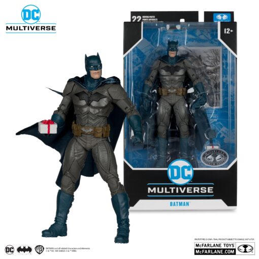 (NA) Batman (Batman Noel) DC Multiverse Action Figures 18 cm Platinum Edition Chase (Spedito in 24 ore)