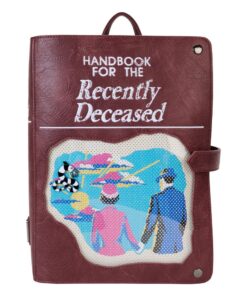 Beetlejuice By Loungefly Zaino Mini Handbook For The Recently Deceased Spilla Trader Loungefly