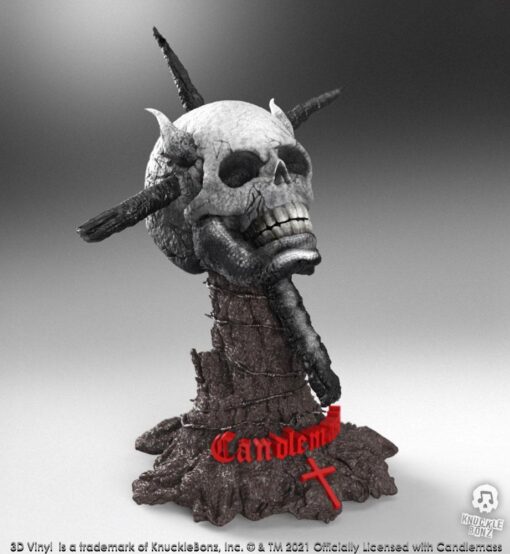 Candlemass 3d Vinile Statua Epicus Doomicus Metallicus 25 X 25 Cm Knucklebonz