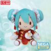 Character Vocal Series 01: Hatsune Miku Fuwa Petit Peluche Figura Hatsune Miku Going Out Series Chinatown Ver. M 22 Cm Sega