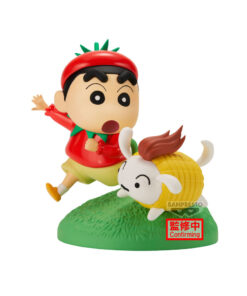 Crayon Shinchan Shinnosuke Vegetable Costume Figura 10cm Banpresto