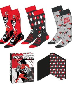 Dc Comics Harley Quinn Pack 3 Adulto Calzini Cerdà