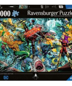 Dc Comics Jigsaw Puzzle Aquaman (1000 Pezzi) Ravensburger