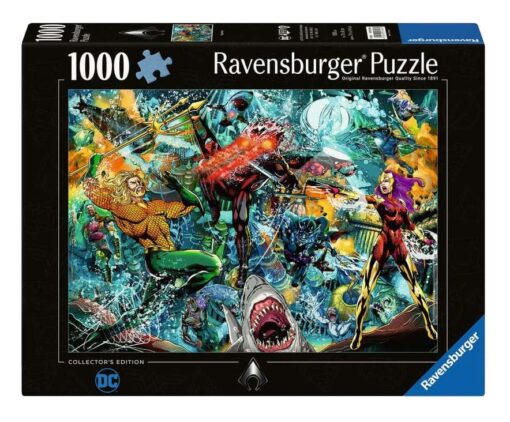 Dc Comics Jigsaw Puzzle Aquaman (1000 Pezzi) Ravensburger