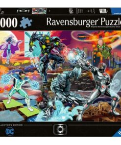 Dc Comics Jigsaw Puzzle Cyborg (1000 Pezzi) Ravensburger