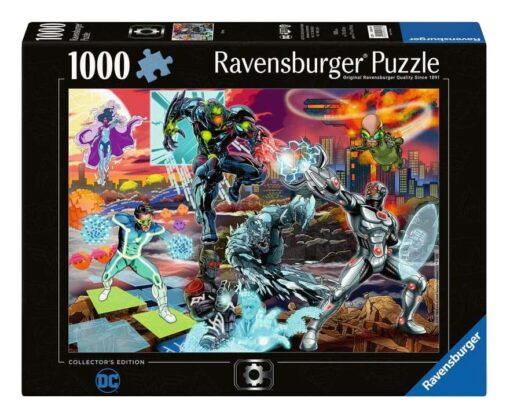 Dc Comics Jigsaw Puzzle Cyborg (1000 Pezzi) Ravensburger