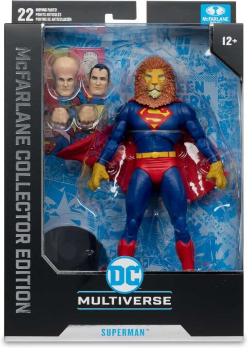 Dc Multi W11 Strange Lives Superman Af Action Figura Mcfarlane Toys 2025
