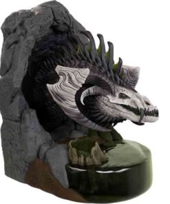 D&d Bookend Black Dragon Fermalibri Wizbambino