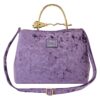 Disney By Loungefly Handbag Hocus Pocus Velvet Broom Handle Loungefly