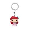 Disney Princess Pop! Vinile Portachiavis 4 Cm Holiday Ariel  Funko