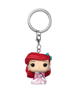 Disney Princess Pop! Vinile Portachiavis 4 Cm Holiday Ariel  Funko