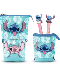 Disney Stitch Astuccio + 2 Erasable Penne Karactermania