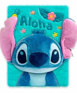 Disney Stitch Secret Diario 3d Soft Toy Bambino Licensing