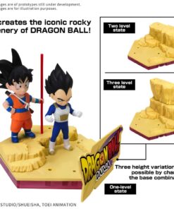 DRAGON BALL DAIMA SON GOKU & VEGETA MK Model Kit Bandai Model Kit Gunpla