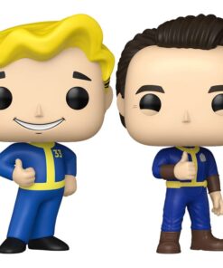 Fallout Pop! Tv Vinile Figures Vault Boy W/chase 9 Cm  Funko