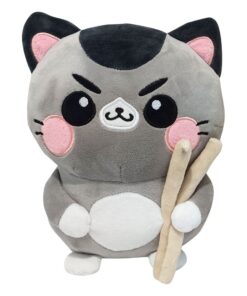 Funny Cat Peluche Figura Cat Con Bacchette Cinesi 25 Cm Joy Toy (it)