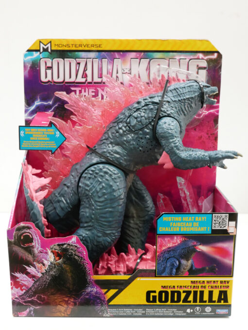 Godzilla Mega Heat Ray (Godzilla x Kong) The New Empire Titans Action Figure Godzilla 33 cm (Spedito in 24 ore)