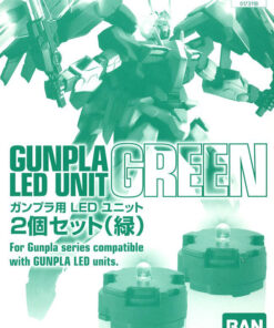 Gundam Master Grade MG Unità Led Model Kit Set Green Bandai