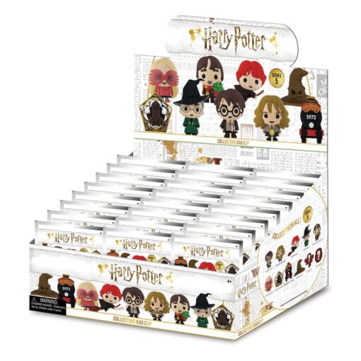 Harry Potter 3d Pvc Bag Clips Series 5  Con Figure Int.