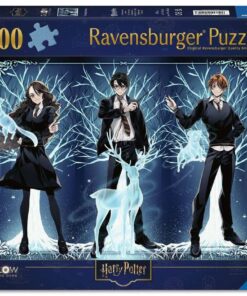 Harry Potter Glow-in-the-dark Jigsaw Puzzle Glowing Patronus (500 Pezzi) Ravensburger