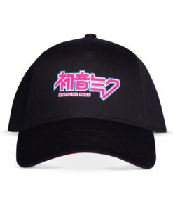 Hatsune Miku Berretto Curvo Logo Difuzed