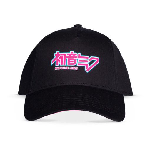 Hatsune Miku Berretto Curvo Logo Difuzed