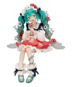 Hatsune Miku Noodle Stopper Pvc Statua Hatsune Miku Flower Fairy Anemone 14 Cm Furyu