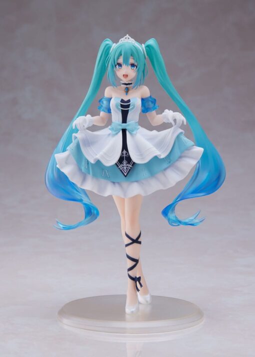 Hatsune Miku Pvc Statua Hatsune Miku Wonderland Cinderella Ver. 18 Cm Taito Prize