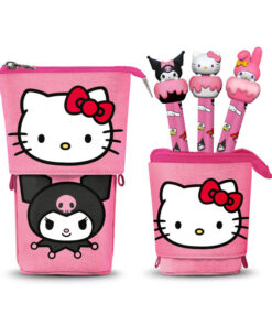 Hello Kitty Astuccio + 3 Erasable Penne Karactermania