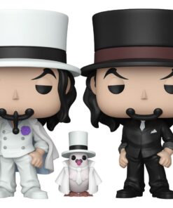*heo Esclusiva Edition* One Piece Pop!&buddy Animation Vinile Figures Rob Lucci Con Hattori W/chase 10 Cm  Funko
