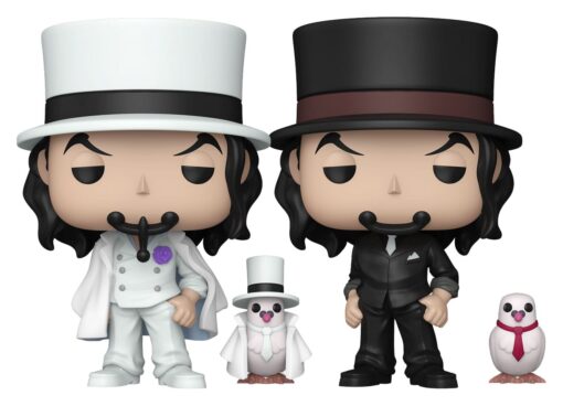 *heo Esclusiva Edition* One Piece Pop!&buddy Animation Vinile Figures Rob Lucci Con Hattori W/chase 10 Cm  Funko